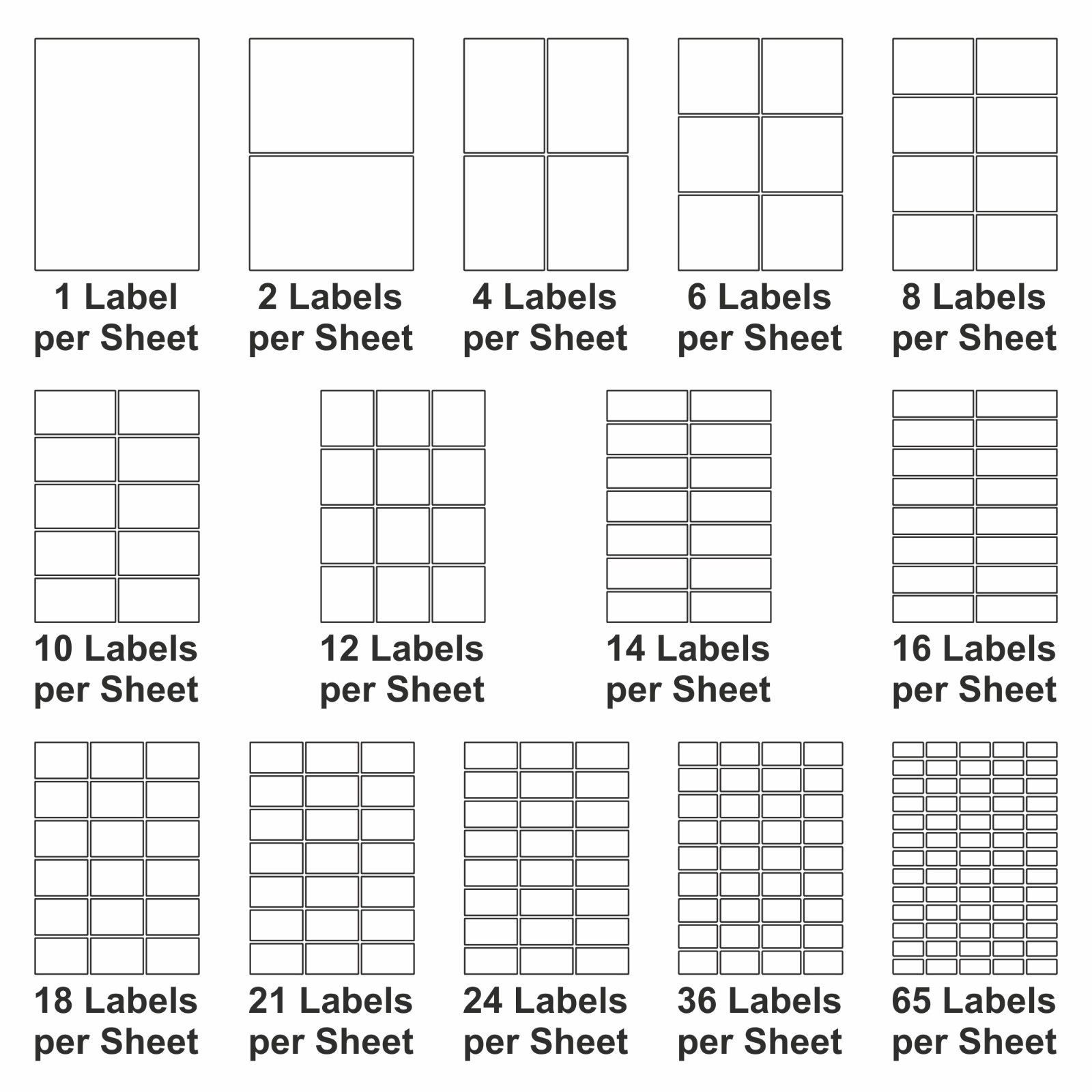 A4 Muti Purpose Labels MPS