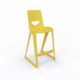 en one high chair H685 High Back – Banana Yellow – Angle