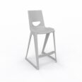 en one high chair H685 High Back – Cool Grey – Angle