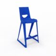 en one high chair H685 High Back – Royal Blue – Angle