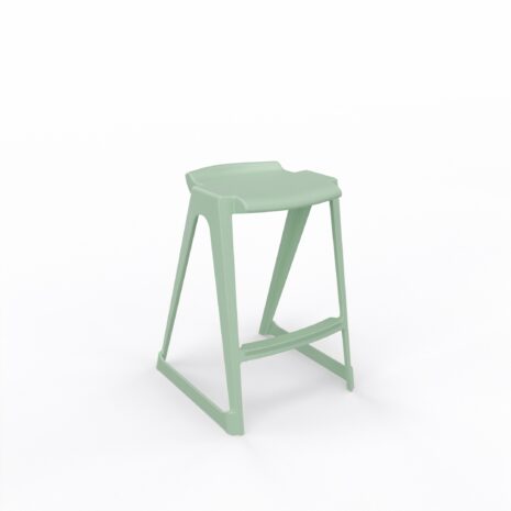 en one stool H685 Low Back - Apple Orchard - Angle