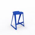 en one stool H685 Low Back – Royal Blue – Angle